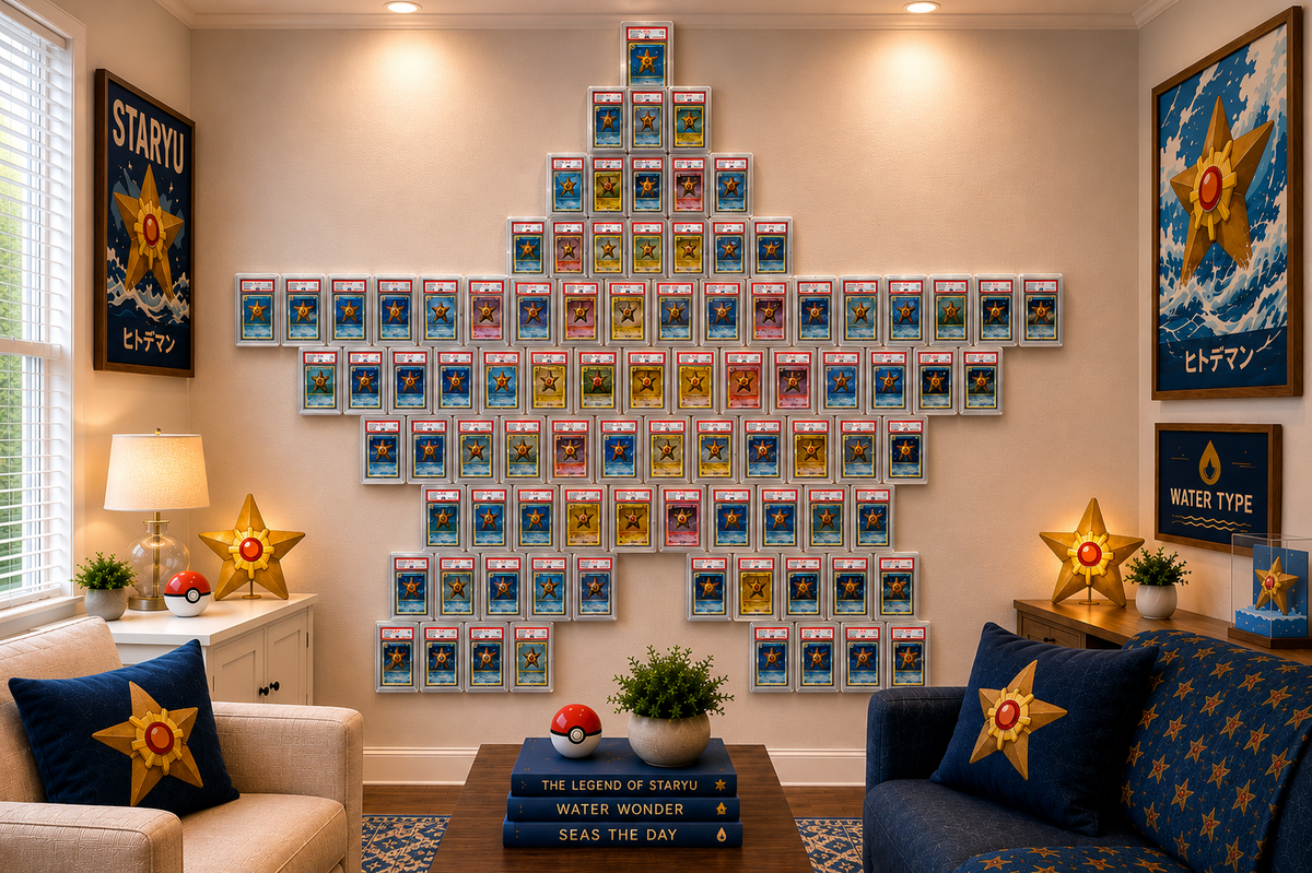 FlexDisplay Graded Pokémon Card Display System (6 Displays)